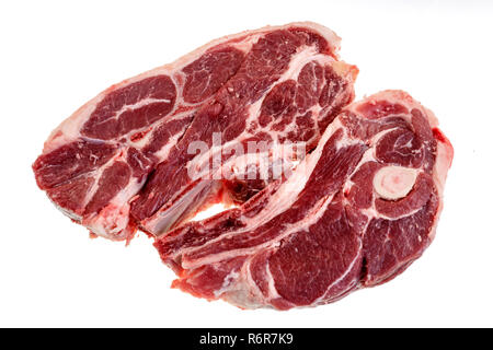 Lamb Cuts - Forequarter Chops Stock Photo
