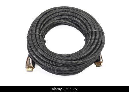 HDMI Display Cable Stock Photo