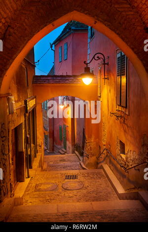 Sibiu old town, Transylvania, Romania Stock Photo