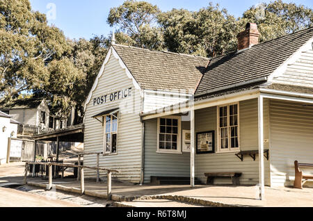 Sovereign Hill - Goldgräberstadt im australischen Ballarat. Stock Photo