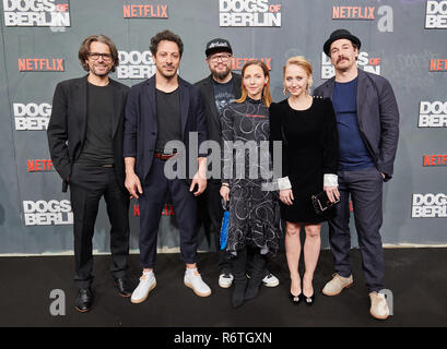 Berlin, Germany. 06th Dec, 2018. The actress Laura Berlin comes to the film  premiere of the film Dogs of Berlin in the Kino International. Credit:  Annette Riedl/dpa/Alamy Live News Stock Photo 