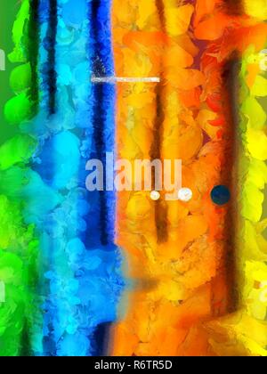 Vivid Abstract Stock Photo