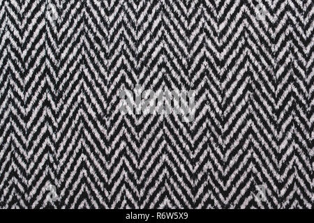 Herringbone  Tweed coat background. Gray warm, soft wool fabric Stock Photo