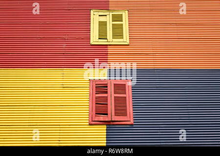 Colorful house in La Boca district in Buenos Aires, Argentina Stock Photo