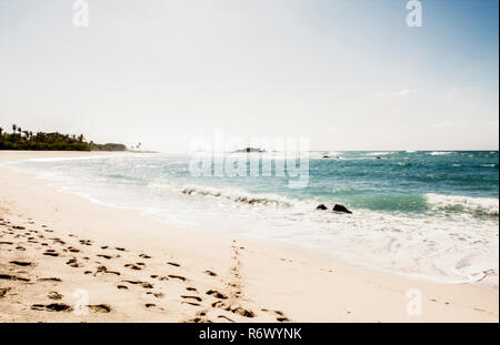 A Beautiful & Idyllic Beach Scene in Punta de Mita, Nayarit, Mexico Stock Photo