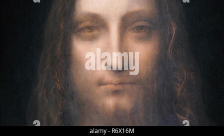 Vintage Leonardo Da Vinci artwork Stock Photo