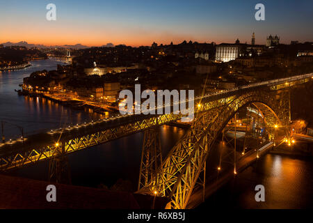 Panoramic of Porto, Portugal Stock Photo