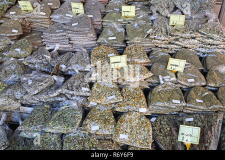 Tea and Herbs Stock Photo