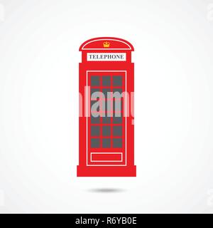 London telephone box Stock Vector