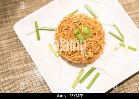Crispy Rice Noodle Stock Photo