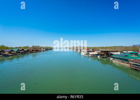 Riverbank of the Ada Bojana river Stock Photo