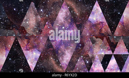 Geometric Patterns In Space Space and geometry design. Elements of this image furnished by NASA ...