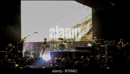 San Francisco, California, USA. 6th December 2018. Musical group, OneRepublic, performs at Alice 97.3 Radio's Alice In Winterland 2018 at the Masonic Auditorium on December 6, 2018 in San Francisco, California. Credit: MediaPunch Inc/Alamy Live News Stock Photo