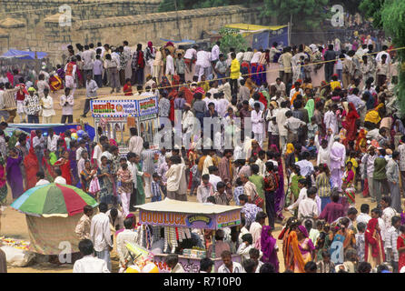 Tarnetar Fair, Gujrat, India Stock Photo