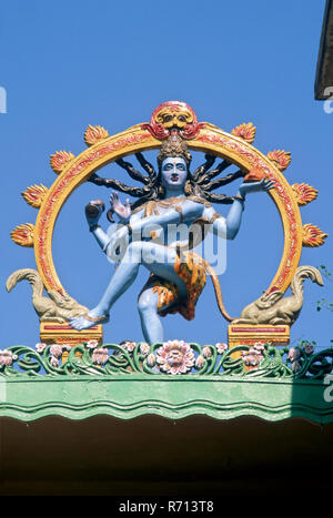 Sculpture of Indian God ' NATARAJA' Dancing Lord Shiva, huserabad, andhra pradesh, india Stock Photo