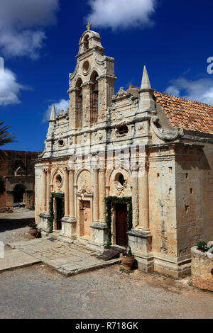 Arkadi Monastery, abbey, Crete, Greece Stock Photo