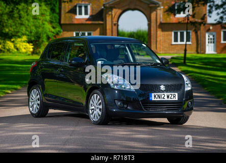 2012 Suzuki Swift Sport Black edition Japanese hot hatch car Stock Photo