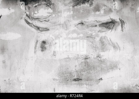 black and white texture of the old wall. Stock Photo