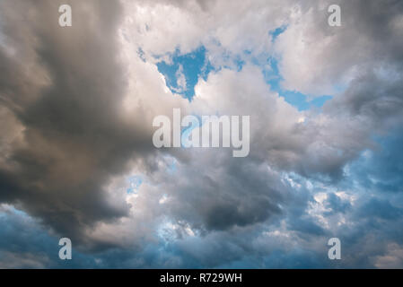 Storm clouds in the sky Stock Photo