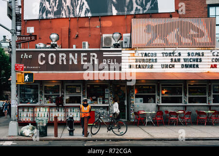 The Corner Deli in SoHo, Manhattan, New York City Stock Photo