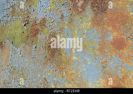 Colored horizontal rusty background Stock Photo