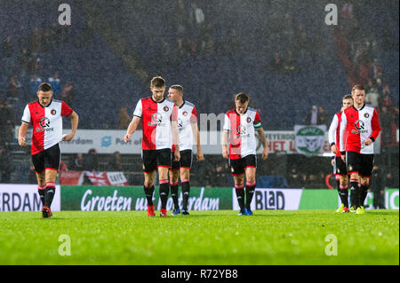 Rotterdam, Netherlands 06 december 2018 Soccer Dutch Eredivisie 2018/2019: Feyenoord v VVV Venlo   Feyenoord wint Stock Photo