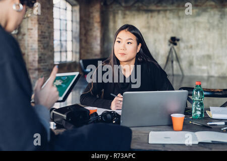 Designers at work in studio Stock Photo