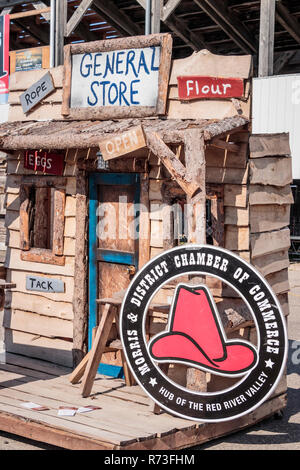 The Morris Stampede midway in Morris, Manitoba, Canada. Stock Photo