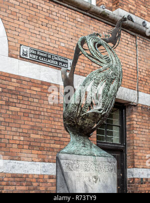 Rory Gallagher Square in Cork,County Cork, Ireland Stock Photo