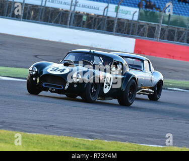 Michael Gans, Andy Wolfe, AC Cobra, International Trophy for Classic GT Cars, Pre'66, GT cars, Silverstone Classic 2016, Chris McEvoy, cjm-photography Stock Photo