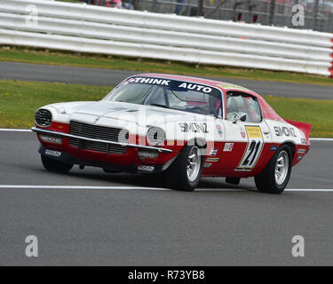 Graham Bryant, Chevrolet Camaro Z28, Historic Touring Car Challenge, 1966- 1990,  Silverstone Classic 2016, 60's cars, Chris McEvoy, cjm-photography,  Stock Photo