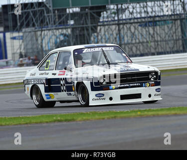 David Tomlin, Ford Escort RS 1800, Historic Touring Car Challenge, 1966- 1990,  Silverstone Classic 2016, 60's cars, Chris McEvoy, cjm-photography, Cl Stock Photo