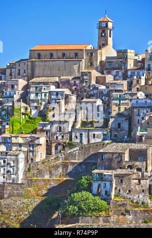 The village of Badolato, Calabria, Italy Stock Photo