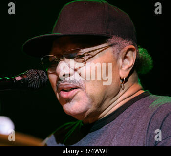 Art Neville with the Neville Brothers performs at the Seminole Hard Rock Hotel and Casino in Hollywood, Florida on October 11, 2007. Stock Photo