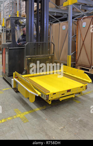 Automated Storage and Retrieval System Shuttle Robotic Forks in ...