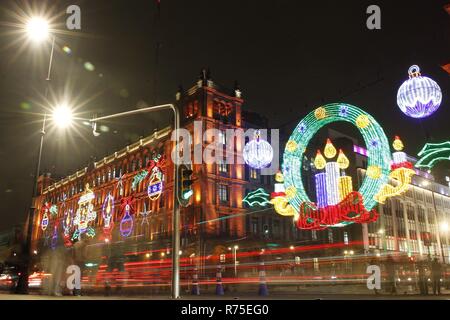 Medellin Colombia 07th December 2018 Traditional Christmas Lights In Medellin Colombia 07 December 2018 26 Million Led Bulbs Give Life To The Christmas Lights Of The City Which This Year Pay Tribute