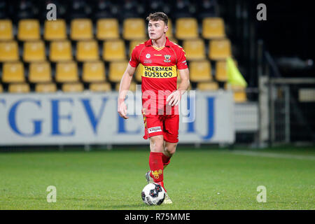 DEVENTER, 07-12-2018, Stadium de Adelaarshorst, season 2018 / 2019, Dutch Keuken Kampioen Divisie, Go Ahead Eagles player Julius Bliek during the match Go Ahead Eagles - Helmond Sport. Stock Photo