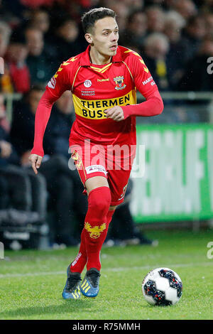 DEVENTER, 07-12-2018, Stadium de Adelaarshorst, season 2018 / 2019, Dutch Keuken Kampioen Divisie, Go Ahead Eagles player Jaroslav Navratil during the match Go Ahead Eagles - Helmond Sport. Stock Photo