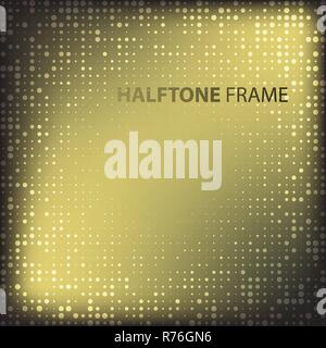 Set of Modern Flat Halftone Backgrounds, vector illustration Stock Vector