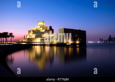 The Islamic museum in Qatar Stock Photo