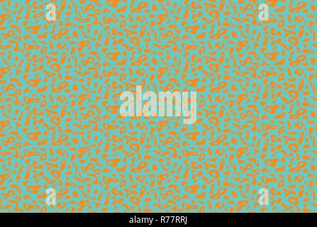 Abstract seamless pattern with different fine details on light green background Stock Vector