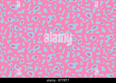 Abstract seamless pattern with fine details on pink background Stock Vector