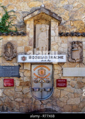 Wine fountain - Irache Stock Photo