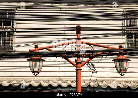 Electricity power line Stock Photo