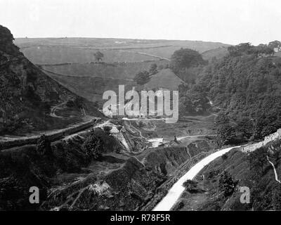 Old lead mines, Middleton Dale Stock Photo