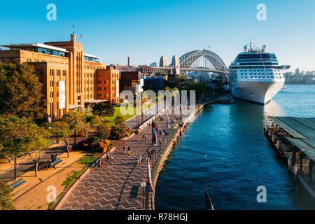 The Rocks in Circular Quay, Sydney, Australia Stock Photo