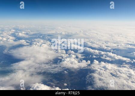 Clouds from above Stock Photo