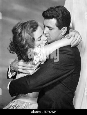 WRITTEN ON THE WIND 1956 Universal International film with Lauren Bacall and Rock Hudson Stock Photo