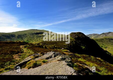 Sergeant's Crag from Eagle Crag Stock Photo