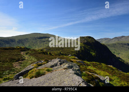 Sergeant's Crag from Eagle Crag Stock Photo